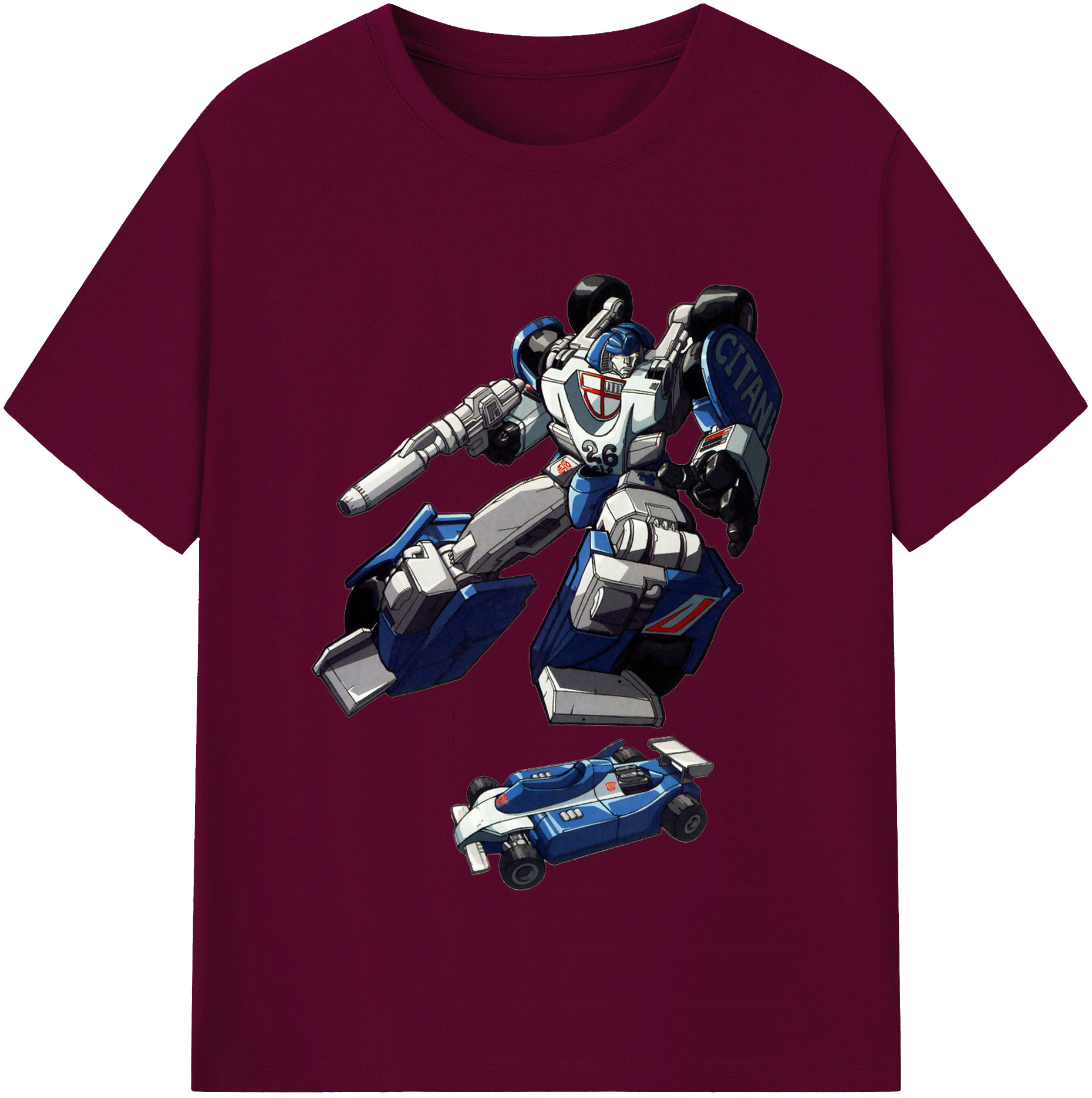 （画像用）  レディースカジュアルプリントTシャツ（綿100％）